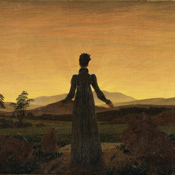 Caspar David Friedrich: Frau in der Morgensonne G45